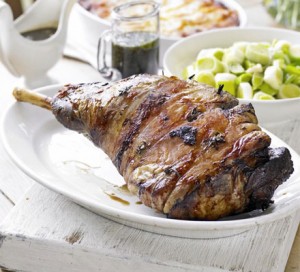 Grilled Lamb with Garlic and Rosemary