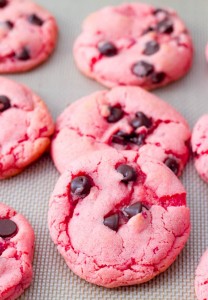 Strawberry cookies